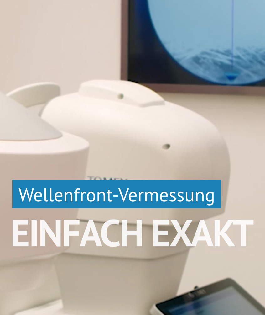 Wellenfront Vermessung